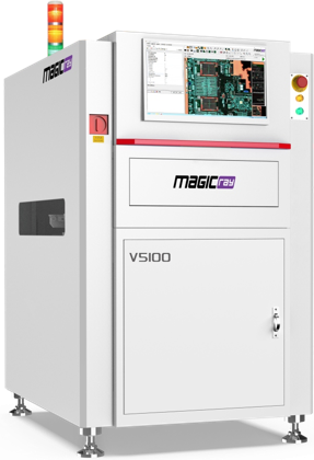 Magic-ray V5100 top-sided wave soldering AOI